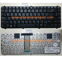 HP Compaq Keyboard คีย์บอร์ด Presario CQ510 CQ511 CQ515 CQ516 CQ610 / HP 511 515 516 610 615 / HP 6530S 6535S 6730S 6735S ภาษาไทย/อังกฤษ